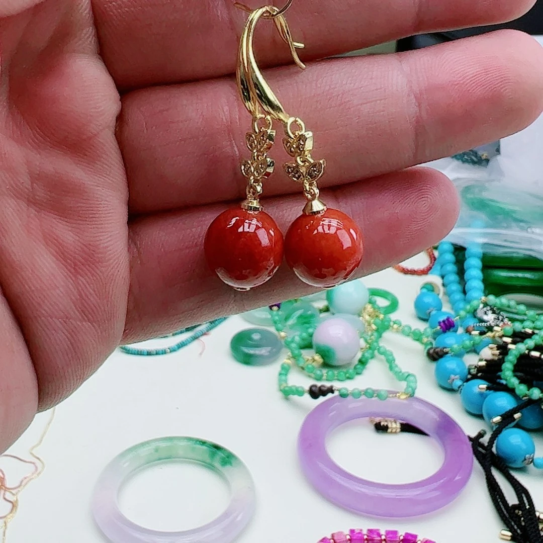 翡翠吊坠(赠链)银S925镶嵌