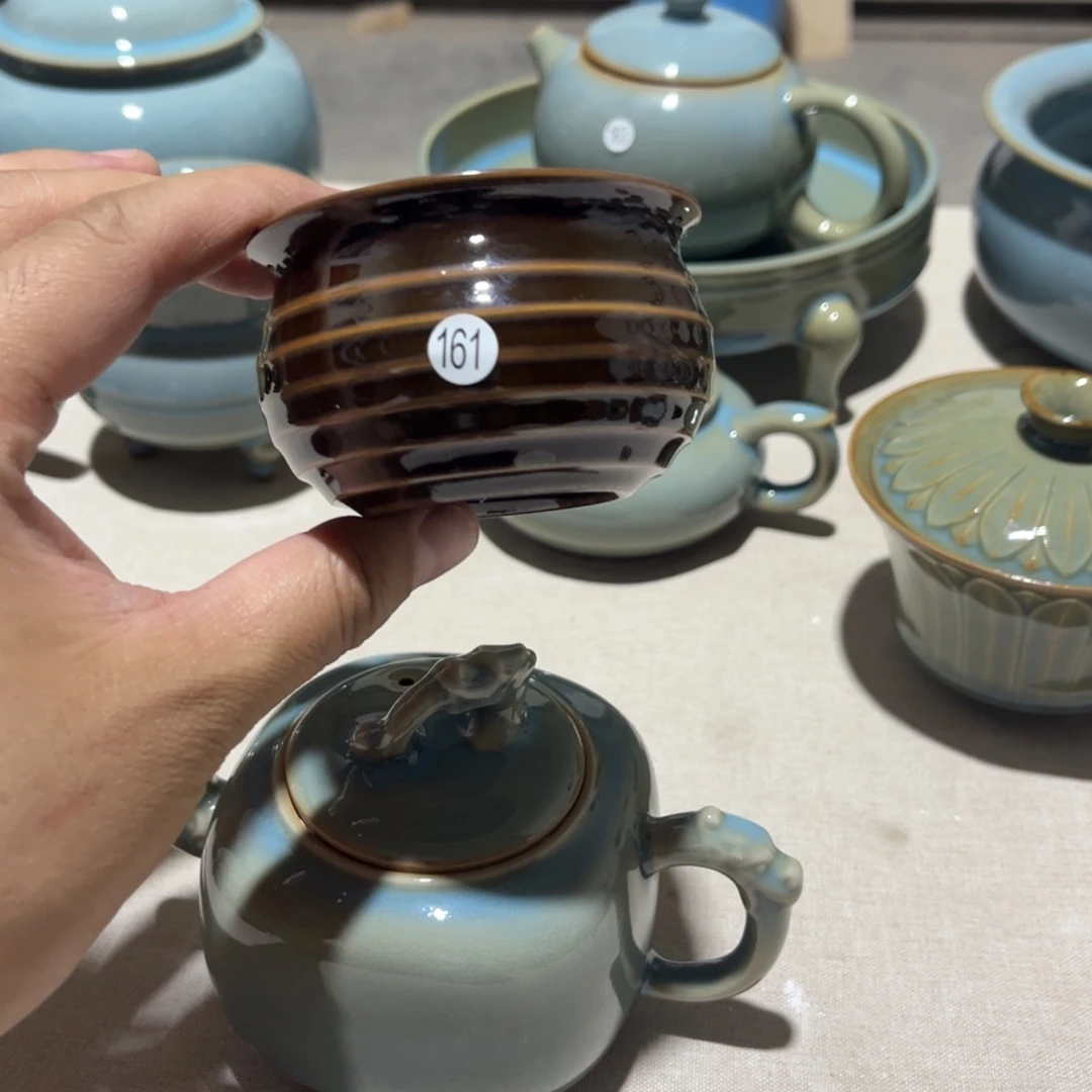 【闪购商品】微瑕钱袋子汝瓷紫金釉