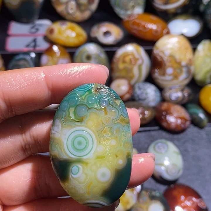 玛瑙/玉髓未镶嵌吊坠(不含链)74