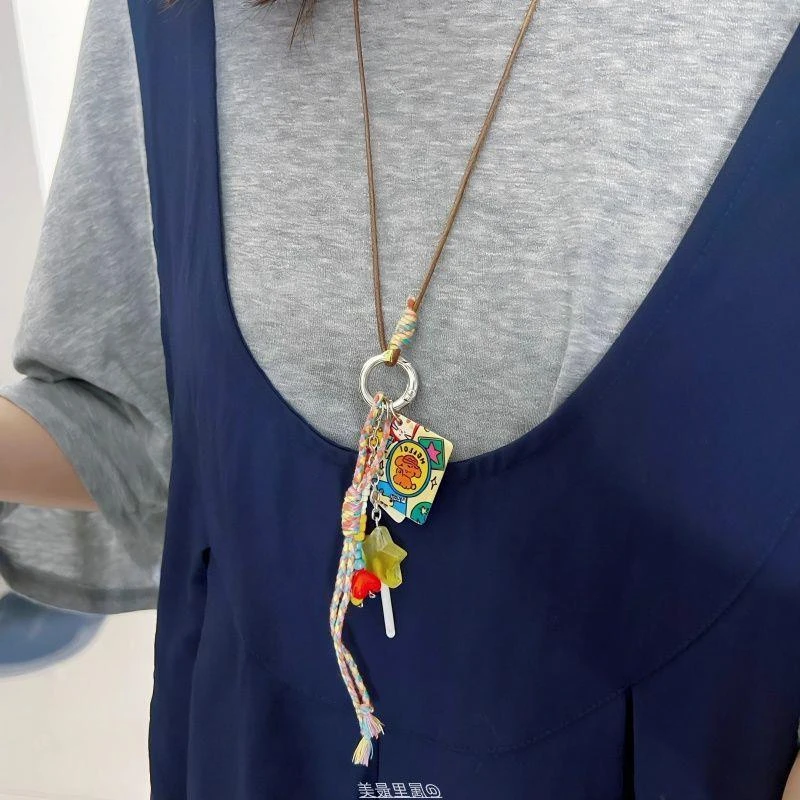 钛钢锆石项链 【星河】设计项链女小众长款轻奢项链童趣百搭手