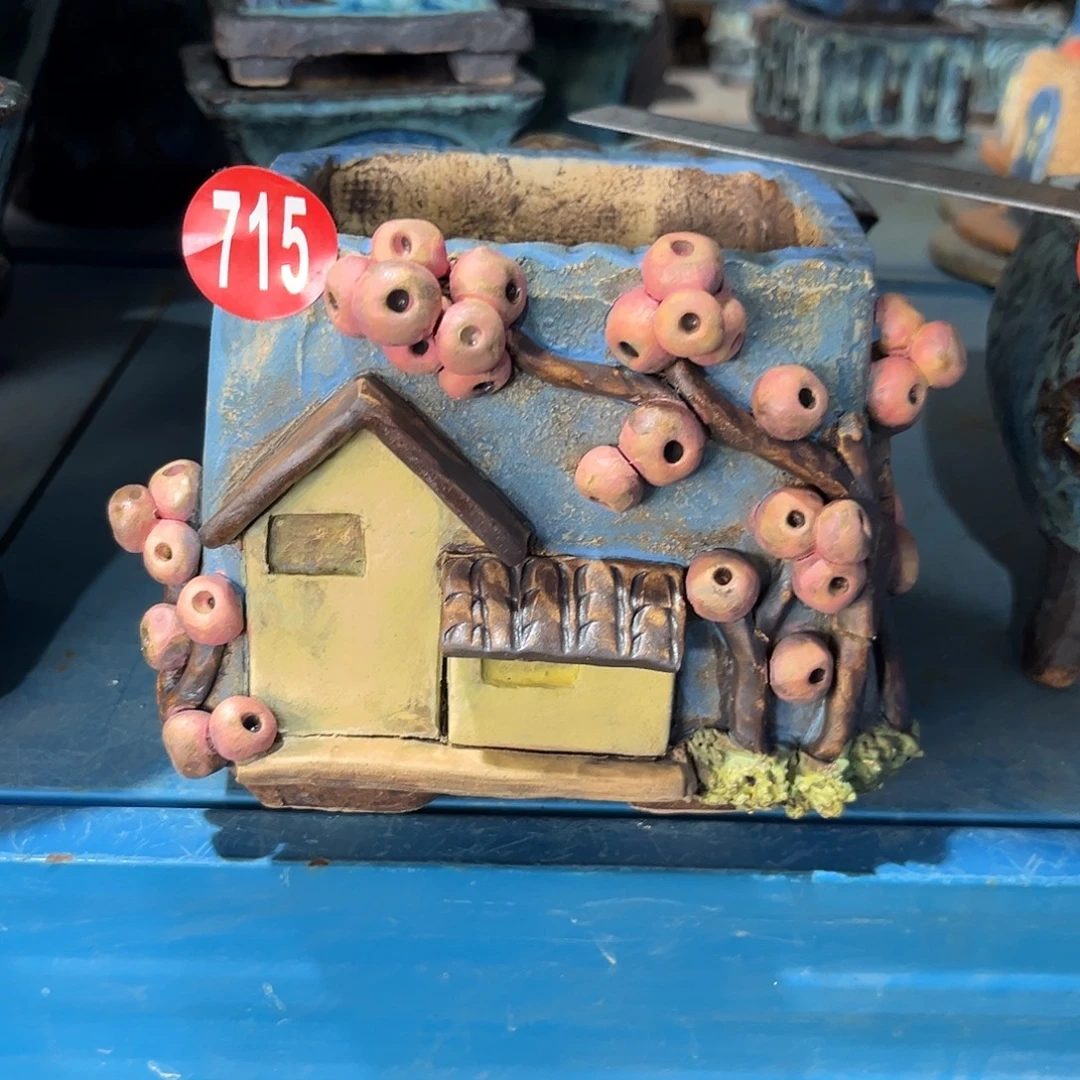 微瑕715 号陶然花器手工花盆