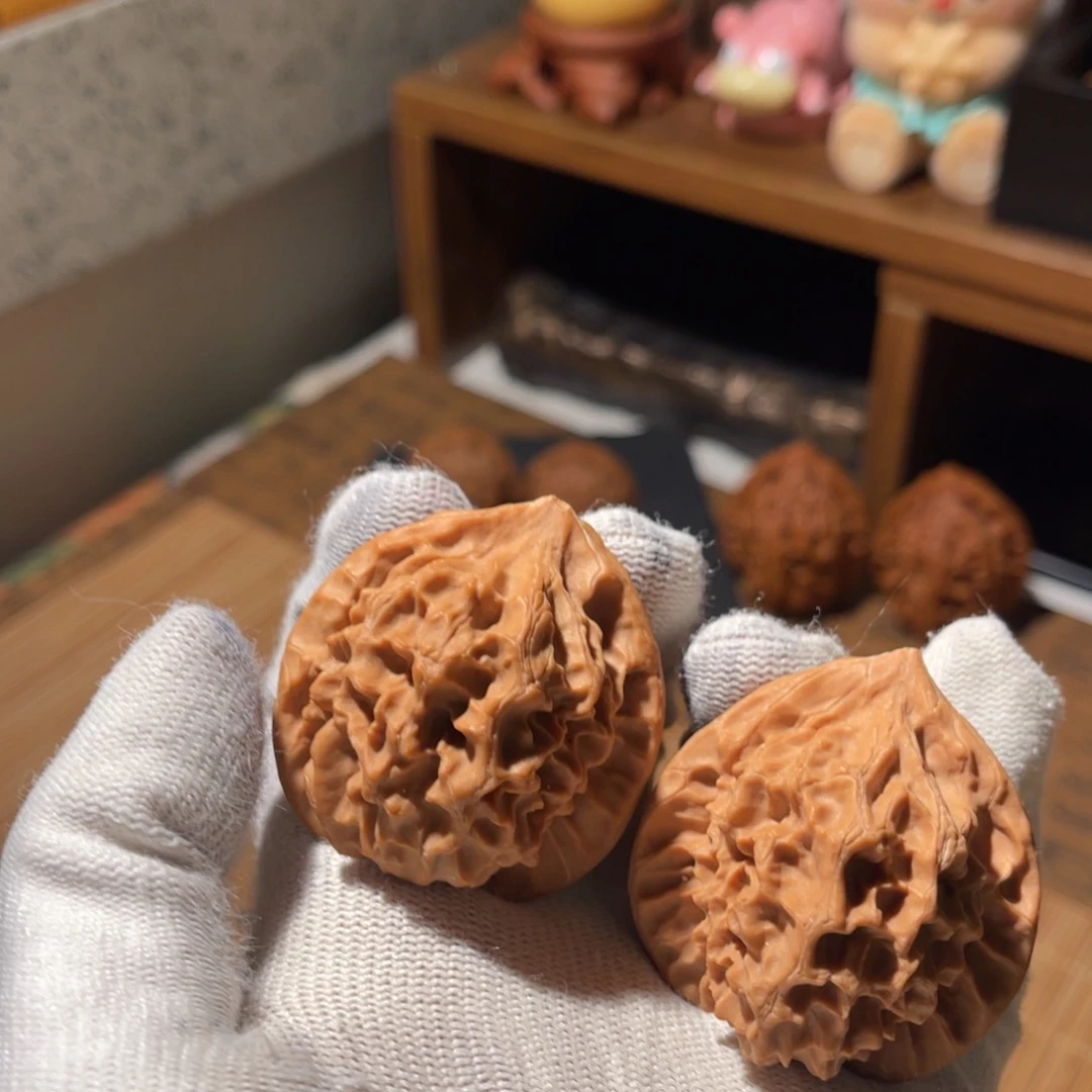 文玩核桃把件41 龙鳞有磕碰，不退不换