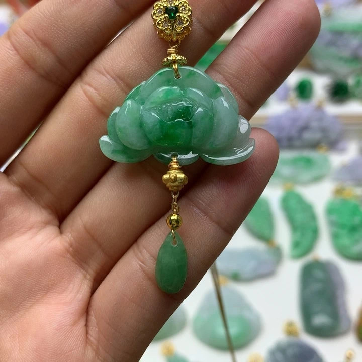 颈饰未镶嵌翡翠翡翠