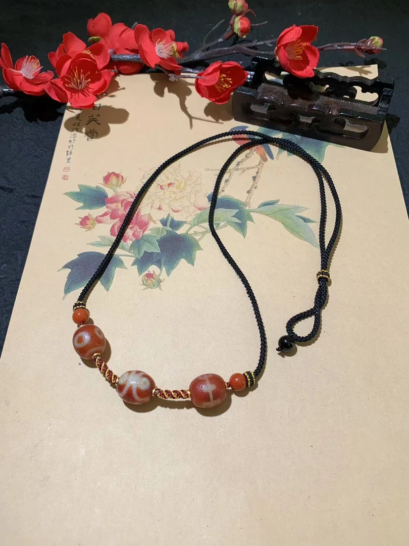 （青黛）玛瑙项链F1217