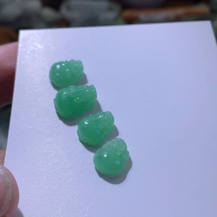 定制翡翠未镶嵌毛货