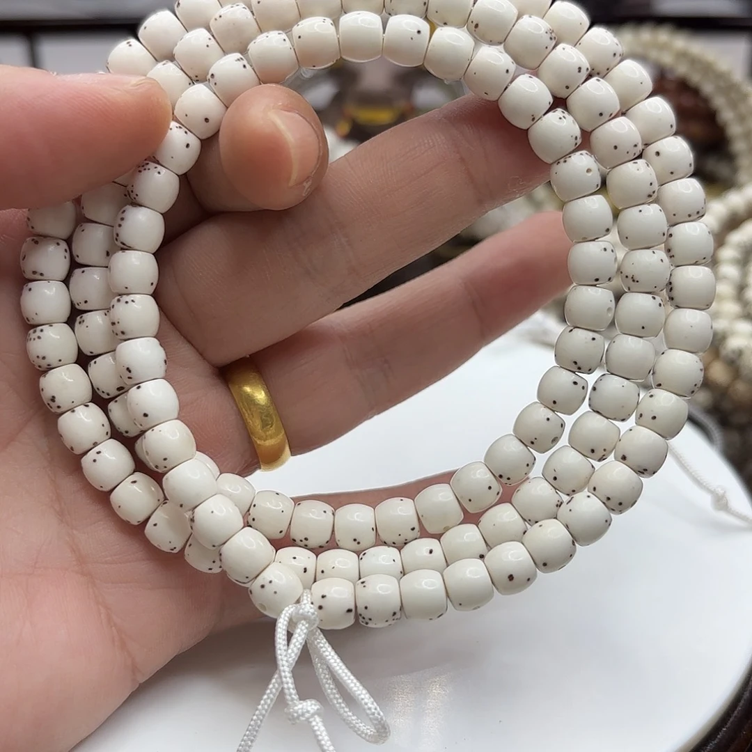 晨***露吊坠星月菩提76鼓镇店之宝大留白