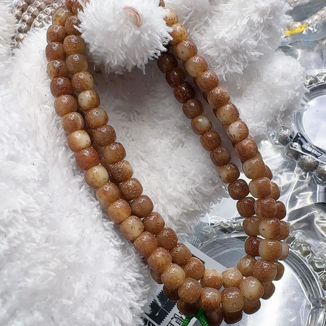 星月菩提手串236殿堂粉冰遇华星月菩提76-108