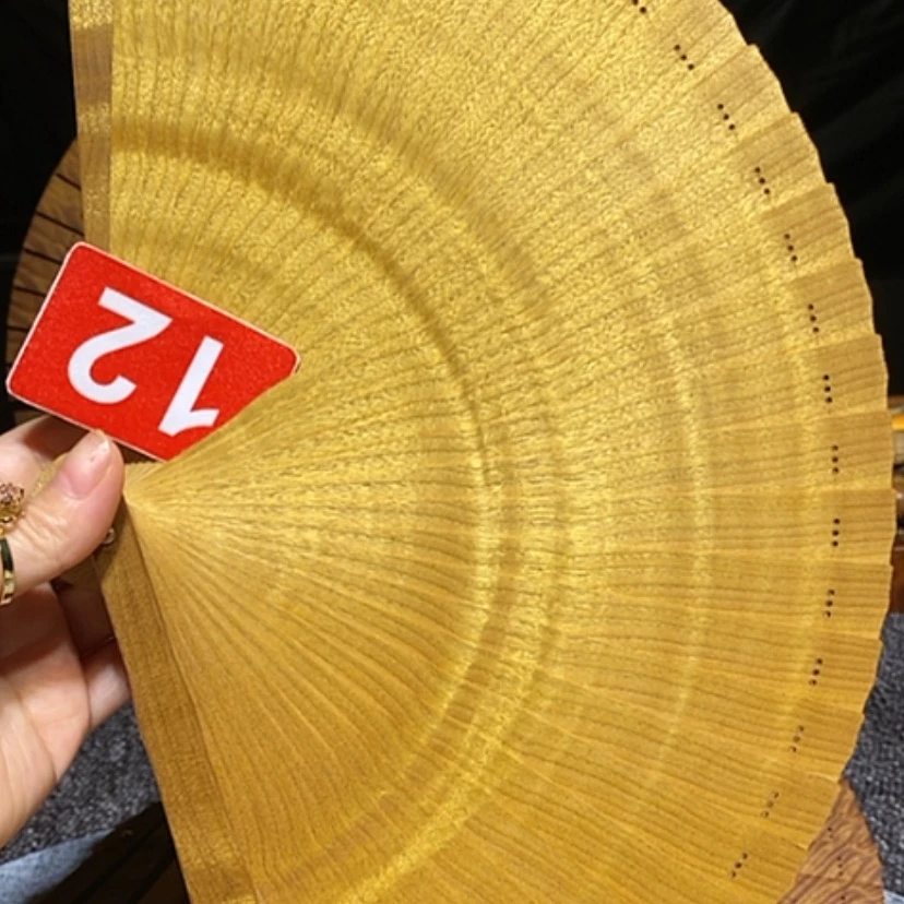 【闪购商品】金丝楠金丝楠木扇子