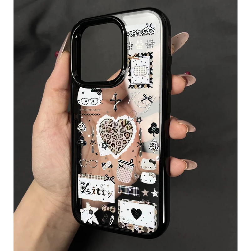 BANCAKitty豹纹元素适用苹果16/17promax手机壳iPhone15/14/13/12
