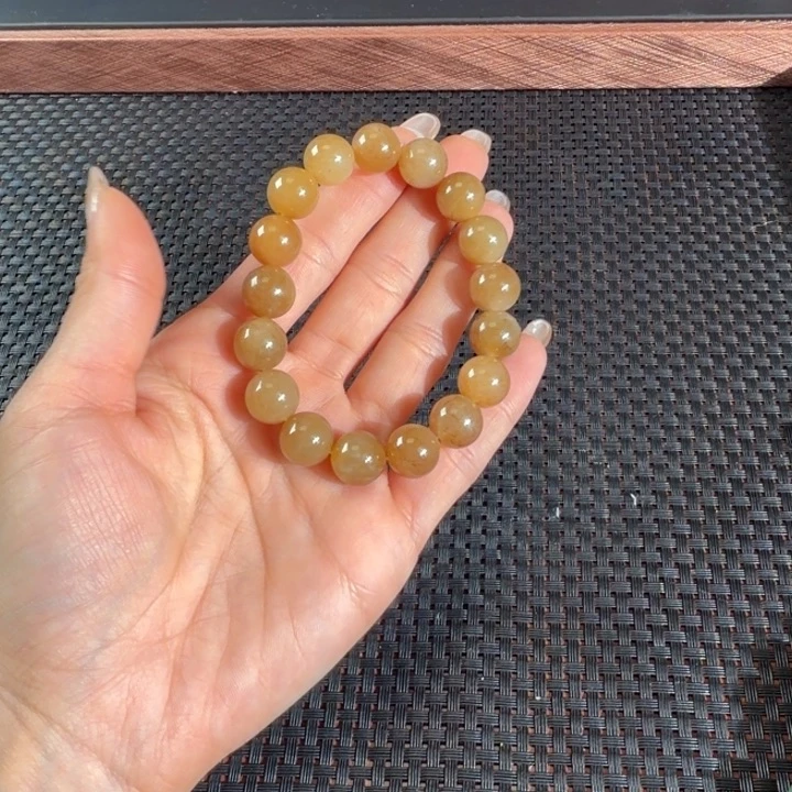 和田玉（糖玉）未镶嵌手链