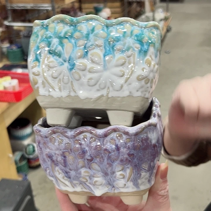 陶瓷陶瓷多肉植物花盆