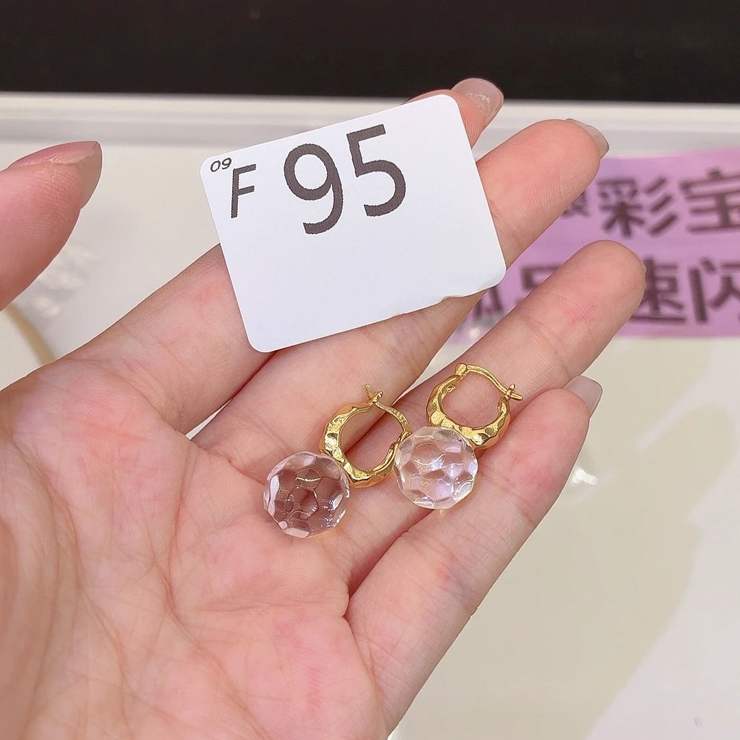 珠宝半成品银S925镶嵌水晶