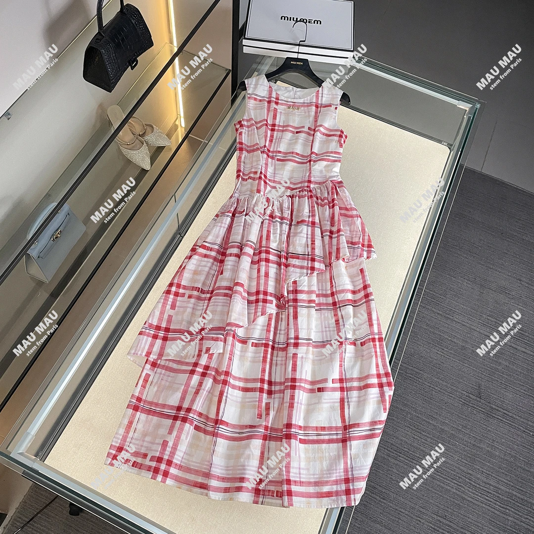 【甜蜜假期】新款度假风立体显瘦裙子长款挂脖连衣裙DY7027