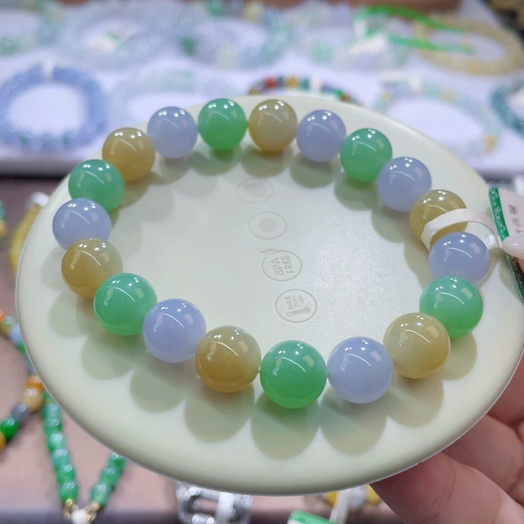 未镶嵌手链翡翠福禄寿卡10