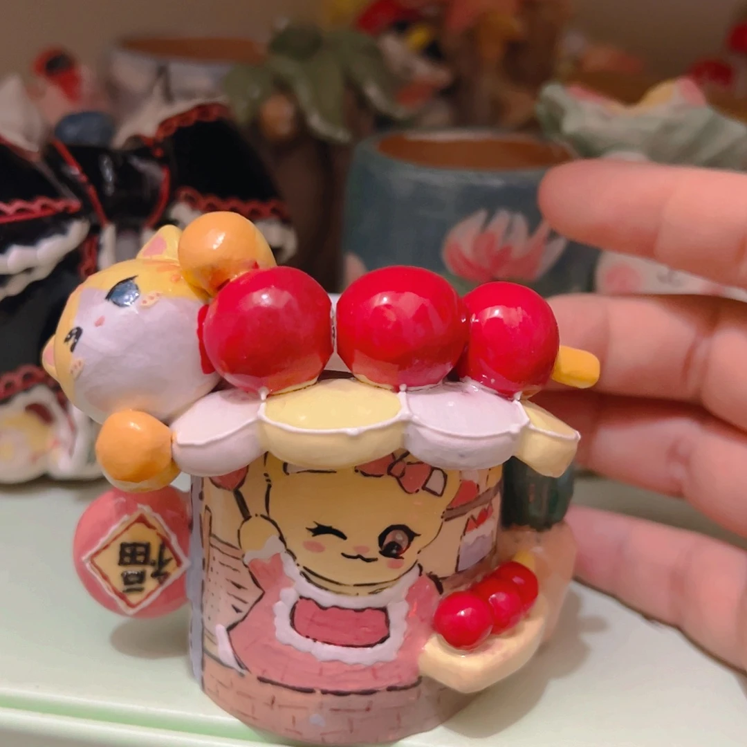 瑕疵糖葫芦福福纯手工微瑕多肉花盆