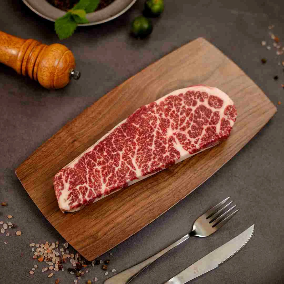 原切牛排超吉火 【羽下】牛排澳洲和牛M9+ 丹佛牛排 烤肉 进口牛排