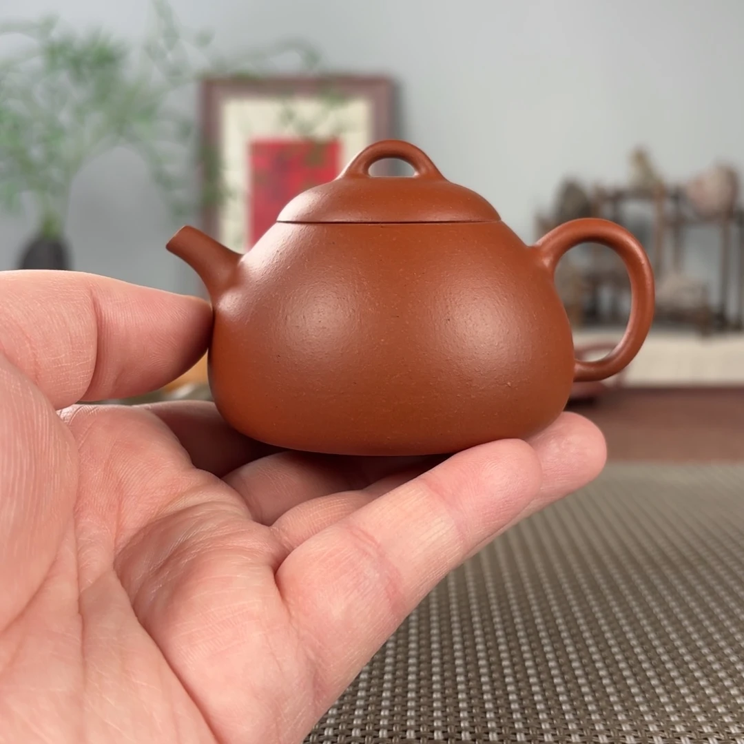 紫砂茶壶黄龙山原矿紫砂壶120