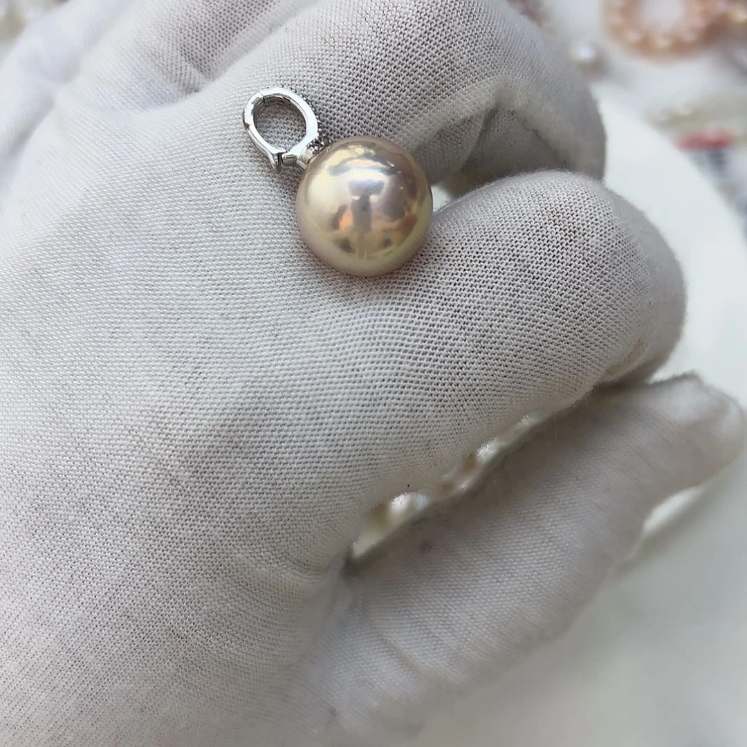 未镶嵌颈饰淡水珍珠13.7mm