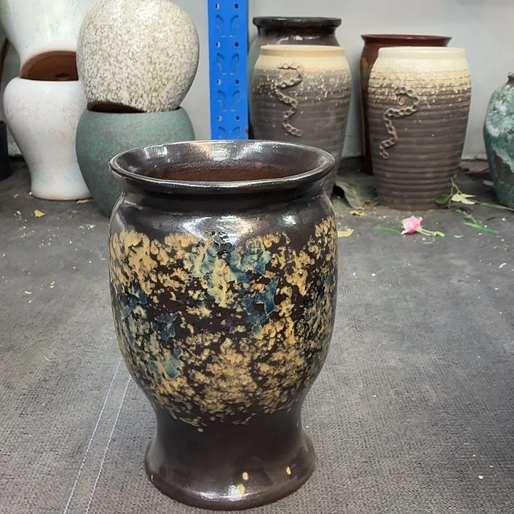 20×30 -粗陶花盆有孔-买买买