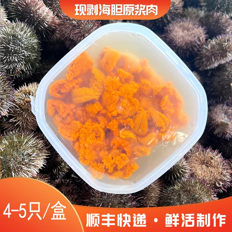 现剥马粪海胆大瓣肉【拍2盒发3盒】80g一盒新鲜捕捞新鲜发货