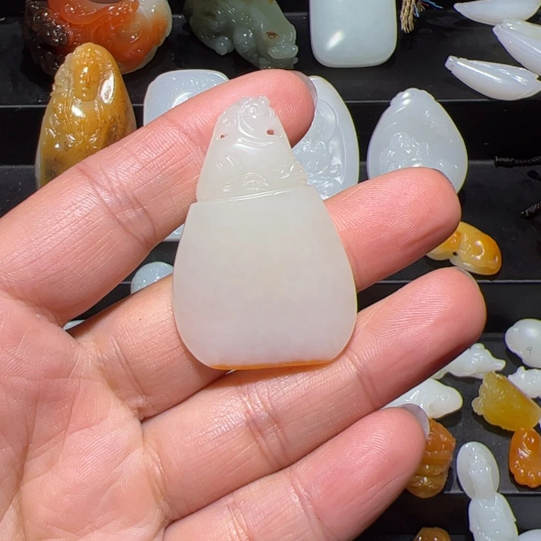 和田玉挂件未镶嵌?***?