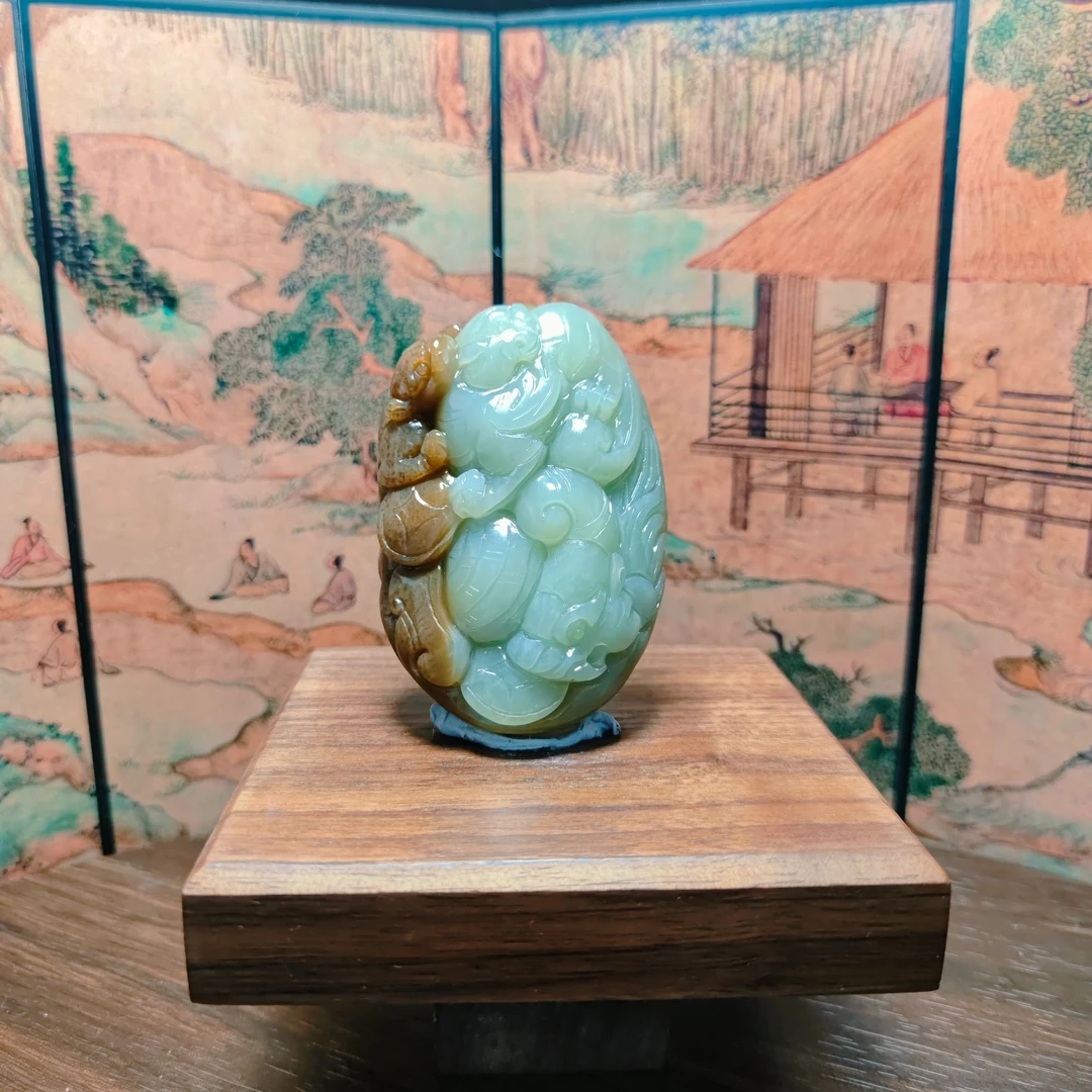 A和田玉手把1400