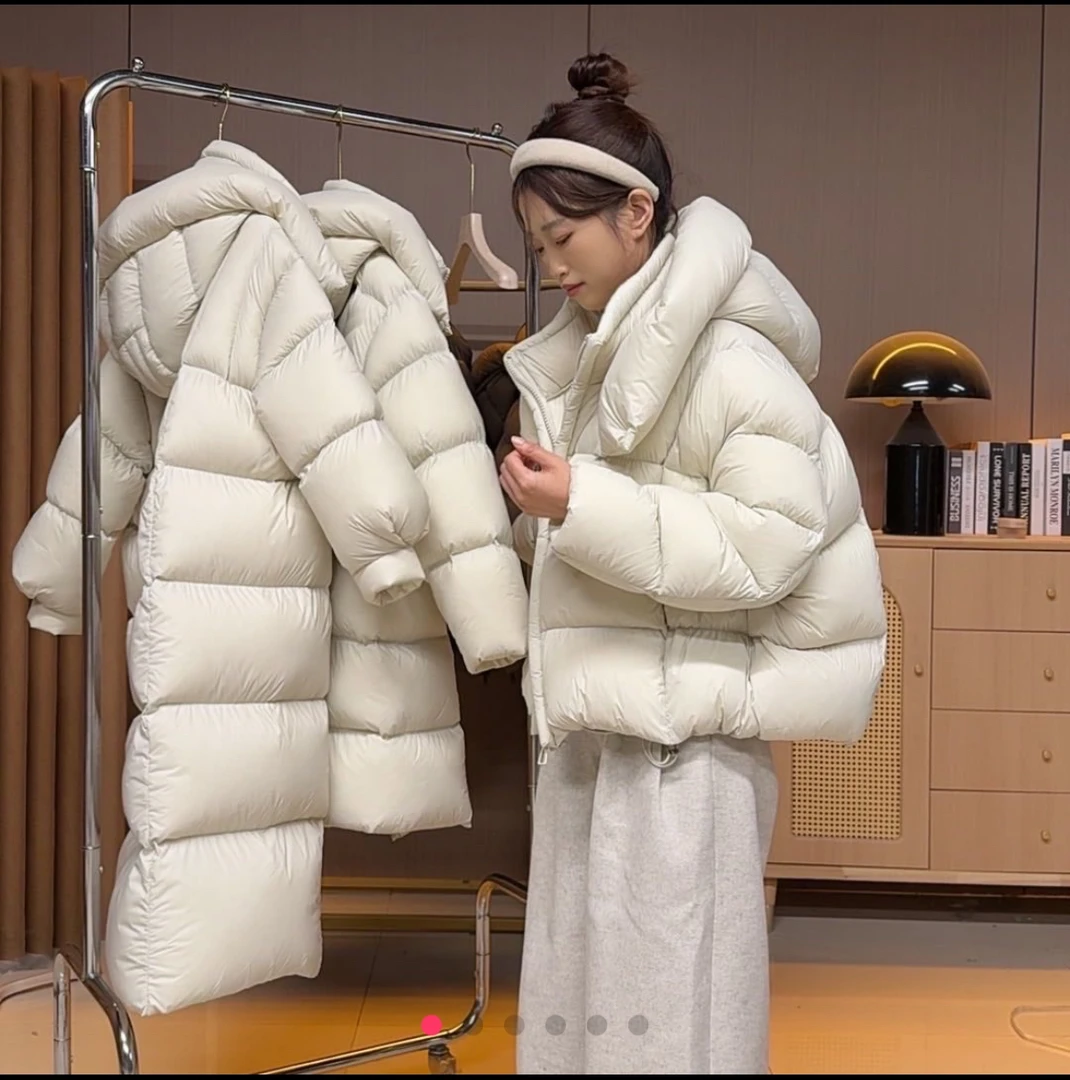 年后清仓高端泡芙感短款鹅绒服