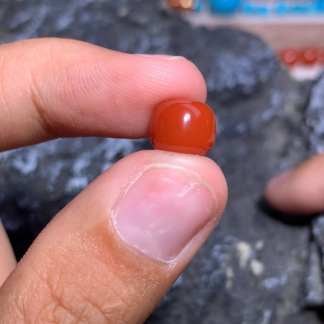 未镶嵌老型9×7.9南红玛瑙微微纹