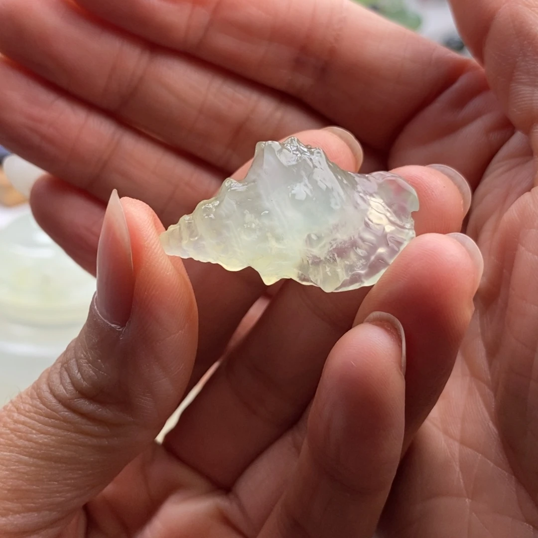 岫玉未镶嵌四大名玉挂件