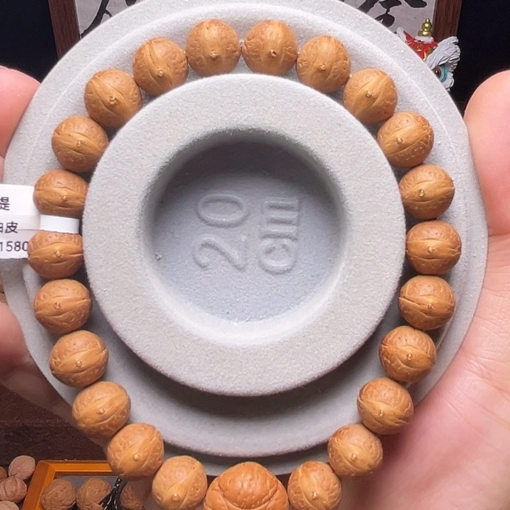 凤眼菩提手串11.5mm实心精品头货