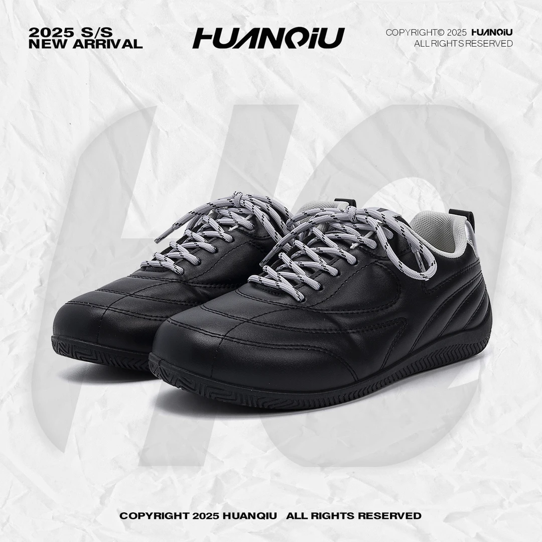 环球美式赛车鞋男款2025新款秋季痞帅男鞋潮鞋复古休闲增高德训鞋