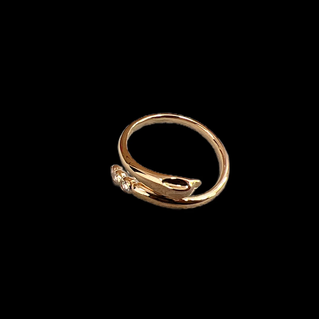 925银戒指 0688-简约时尚银戒指孤品