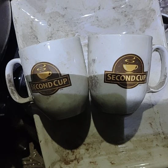 瓷发两个强化瓷杯子！！！