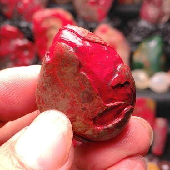 昌化鸡血石昌化鸡血石原石