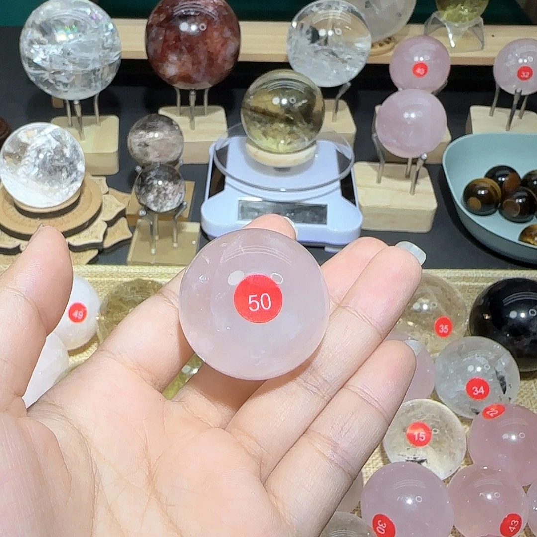 珠宝半成品水晶未镶嵌50