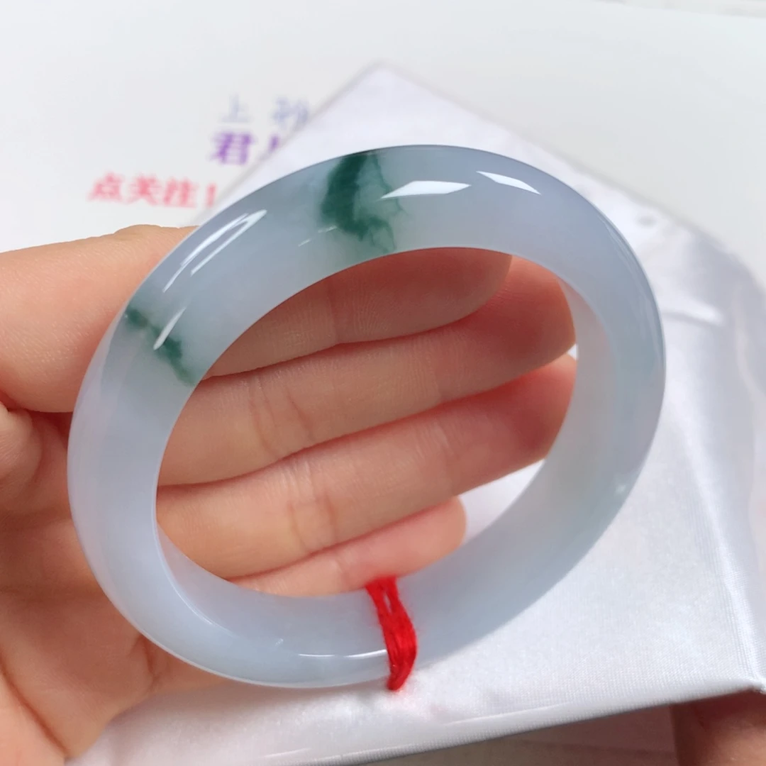 未镶嵌手镯翡翠 正圈②④④性价比超高❤️