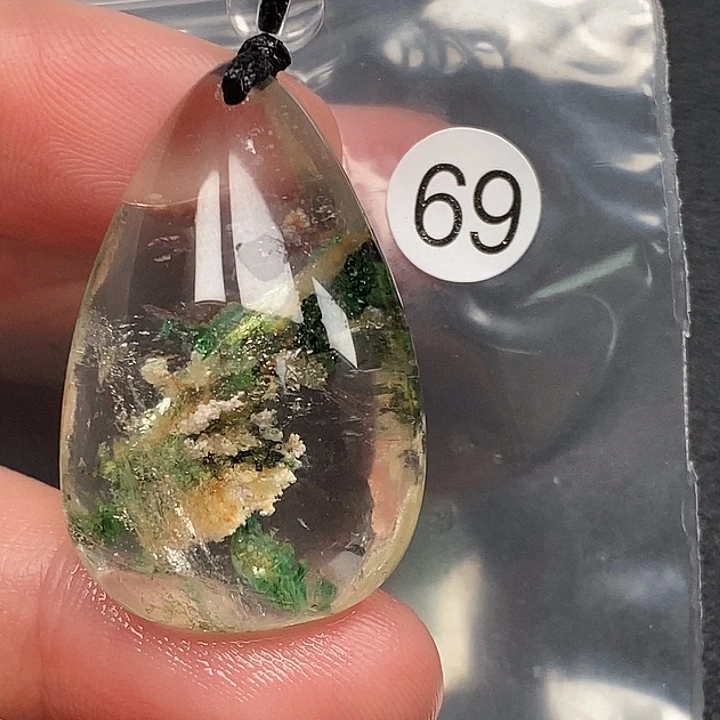 琴***！水晶颈饰未镶嵌天然
