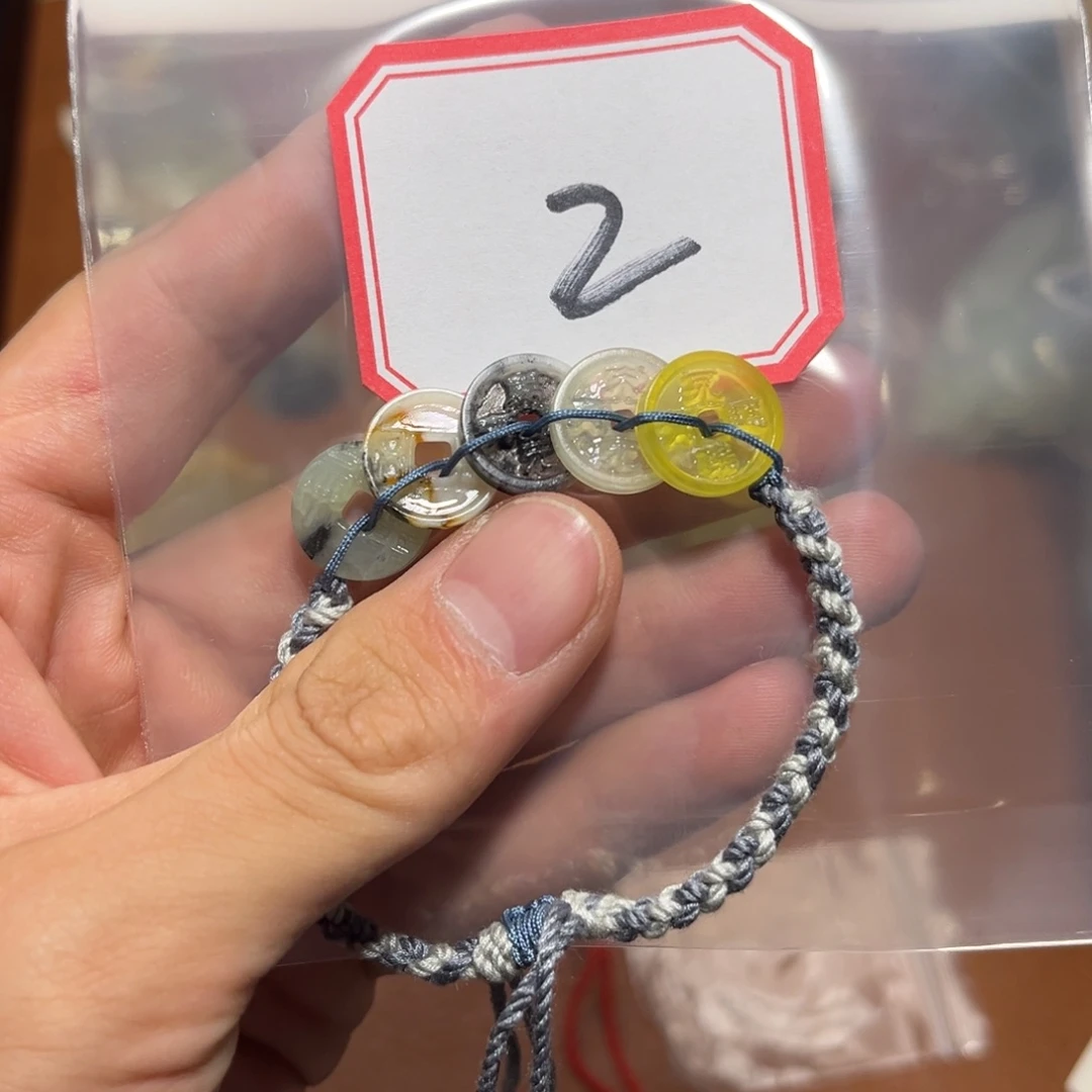 合金蛇纹石玉手链