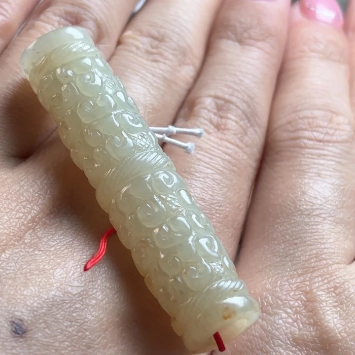 和田玉挂件未镶嵌清*