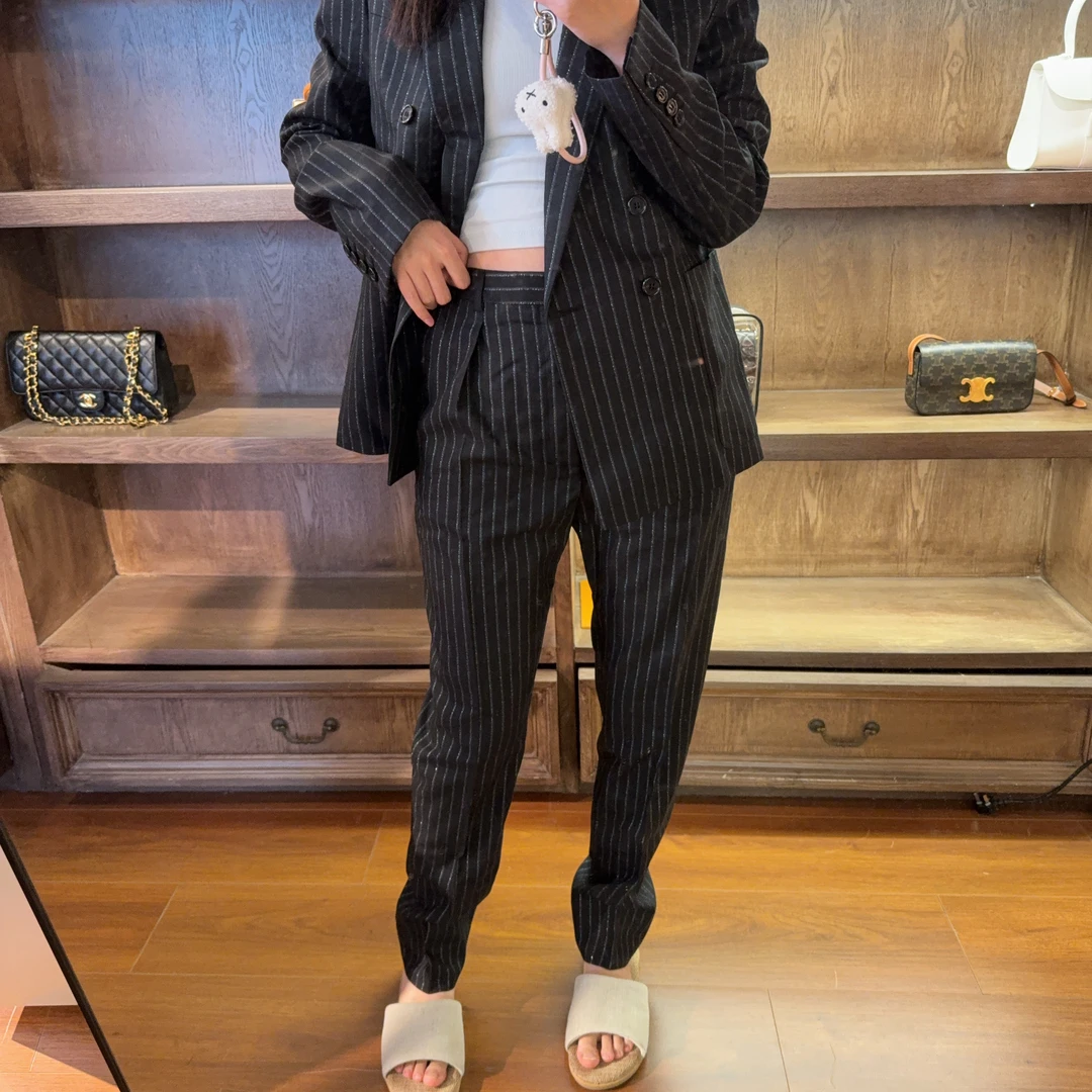 95新 YSL/圣罗兰 麦殿/西裤尺码165码/250609VGLVH98