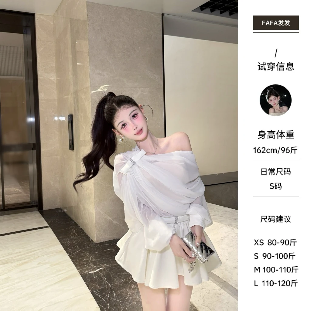 FaFa●澳门私服C5SY0528A上衣预时尚显瘦气质小众夏季