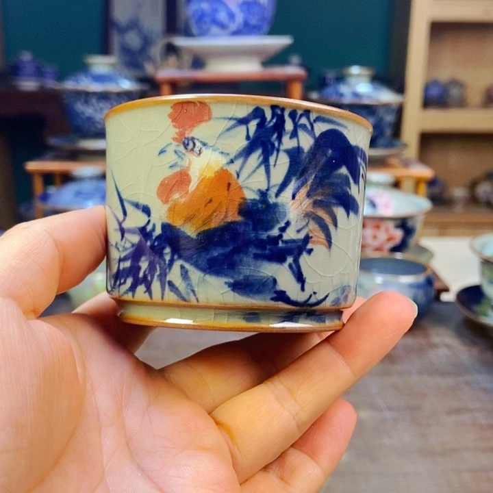 瓷片手工制作工艺精湛等