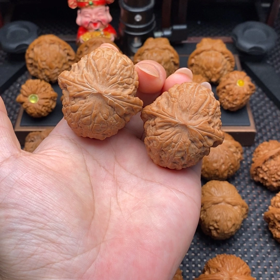 把件文玩核桃全品大团圆43.5边45肚