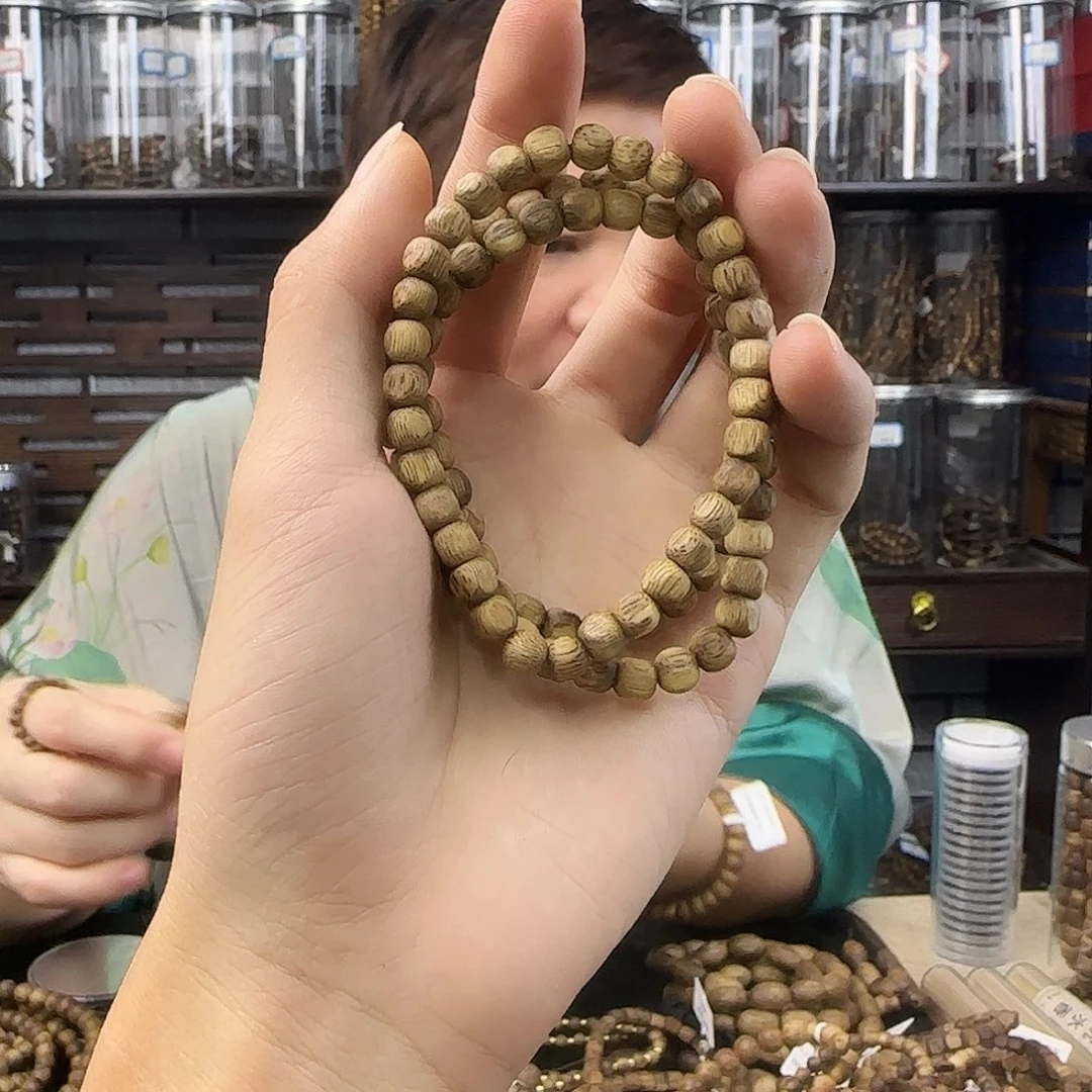 手串沉香奇楠沉香四方珠单圈多样性发一