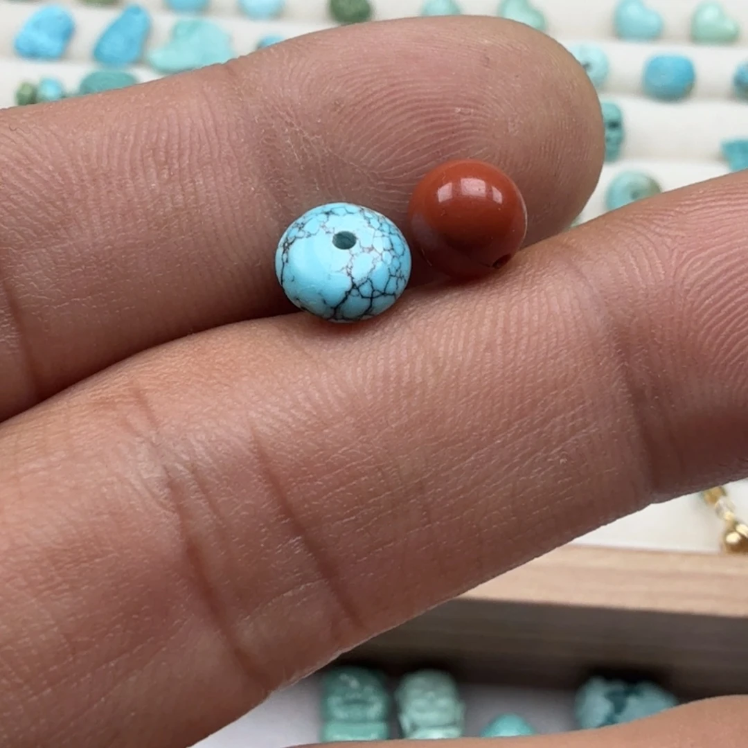 显***镜南红玛瑙未镶嵌珠宝半成品
