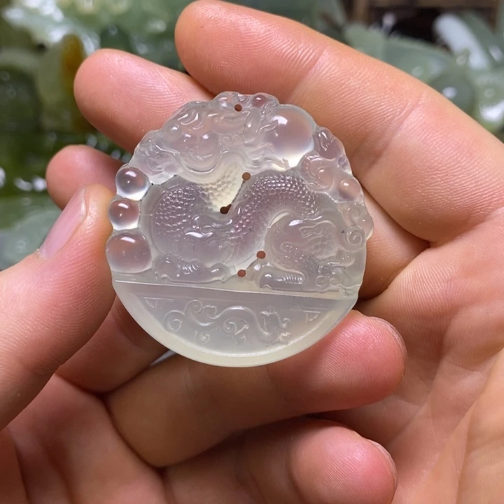 岫玉未镶嵌岫玉颈饰