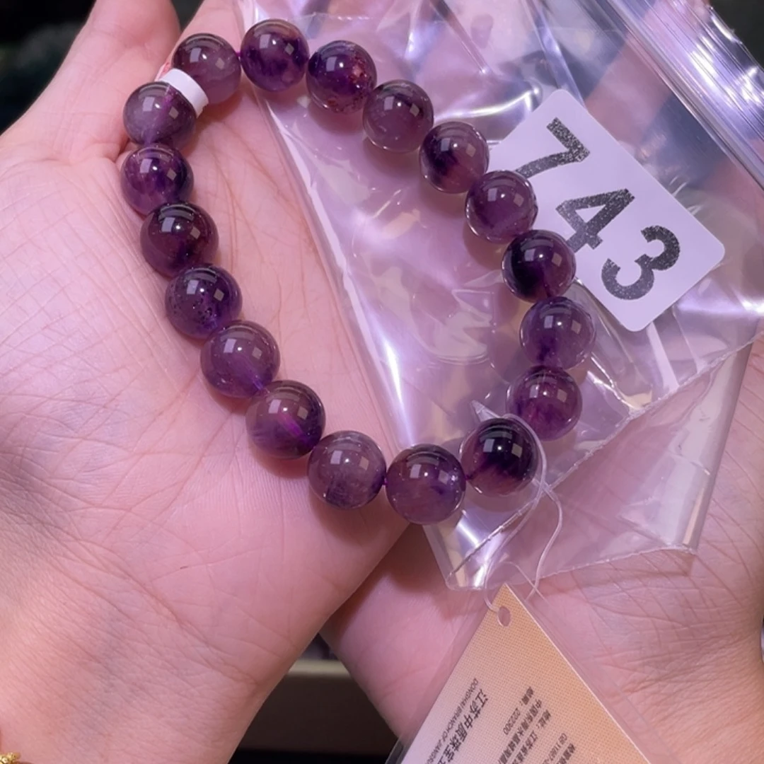 大***爱未镶嵌手链水晶743紫超