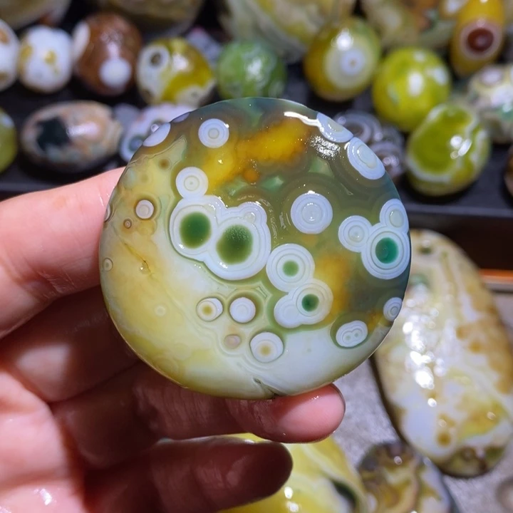 未镶嵌玛瑙/玉髓珠宝半成品87