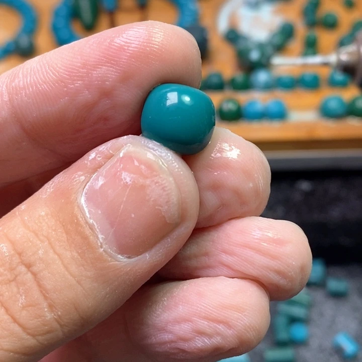 7***DIY琉璃卡八果冻绿3颗