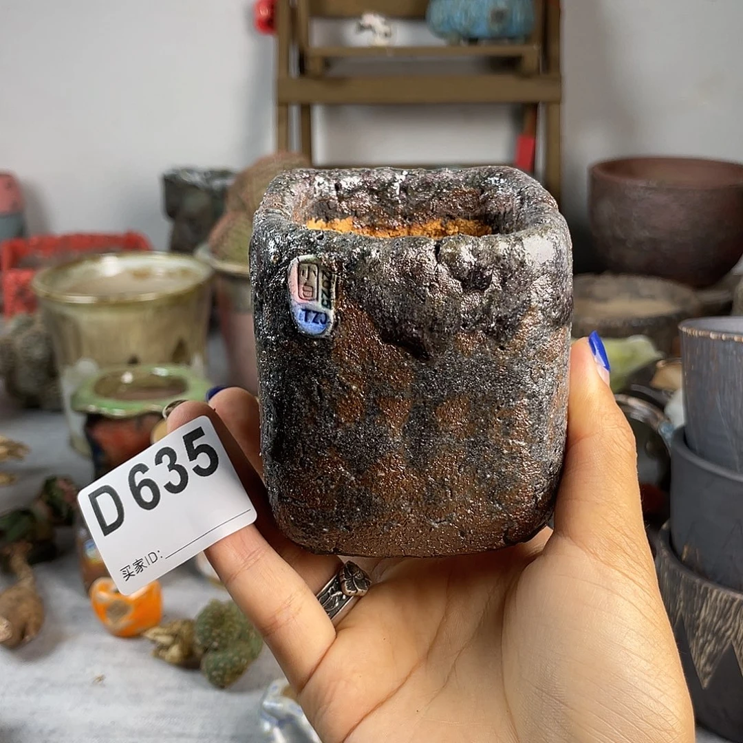 小白孤品 匣钵土 内口5左右 艺术感 百搭
